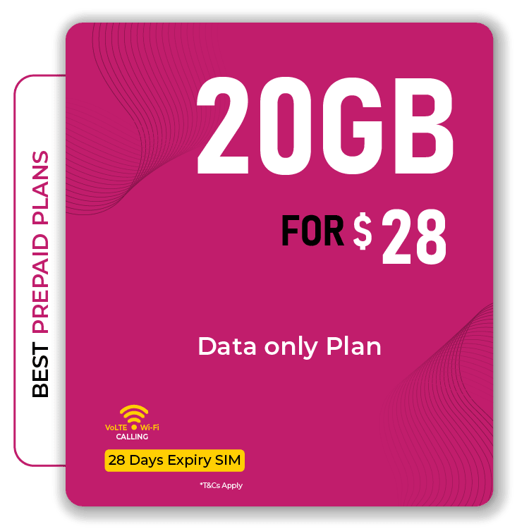 Telsim 20GB Data Only Prepaid Plan, Receive Data