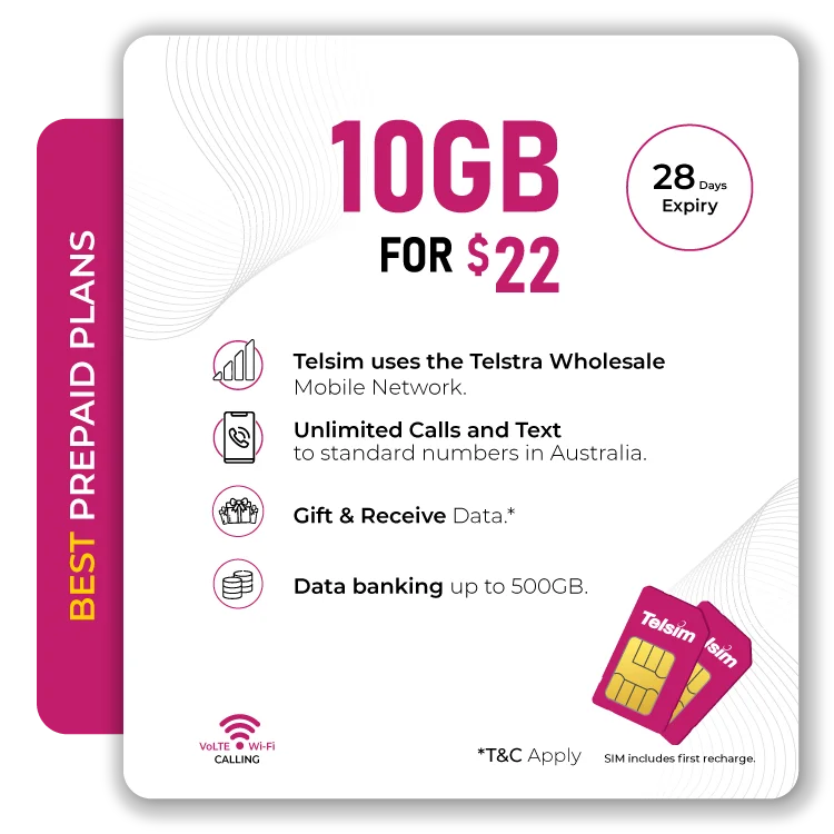 Telsim 10 GB Prepaid Plan Best SIM Plan