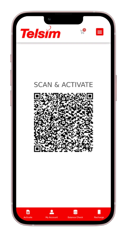 ScantheQRcode - Telsim Scan the QR code