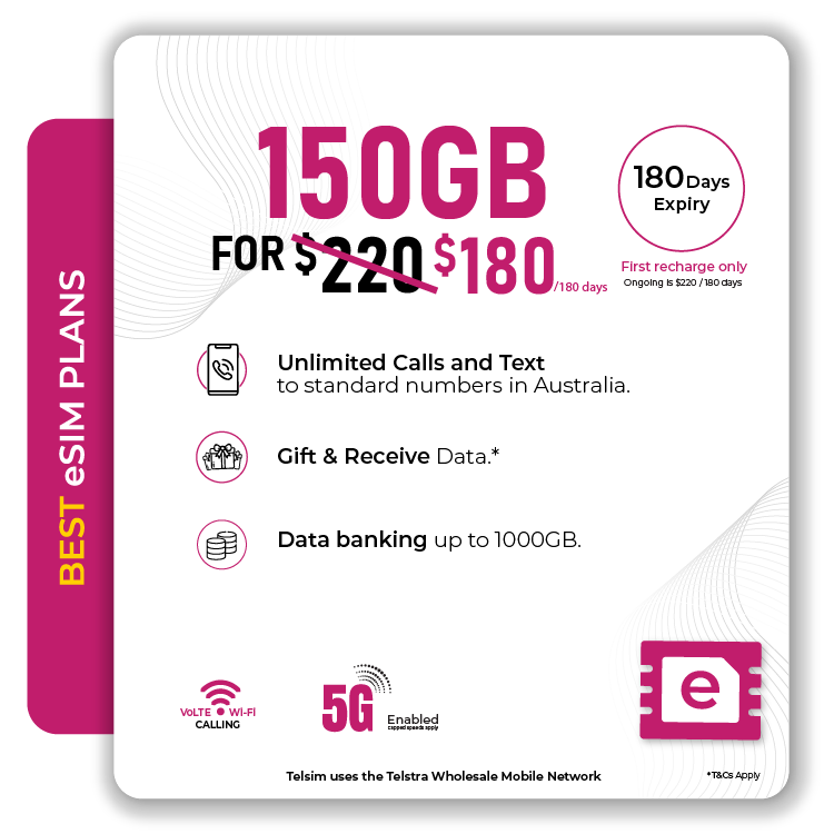TelsimPrepaideSIMPlan150GB1 - Telsim