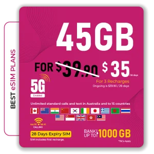 45GB Prepaid Plan