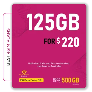 125GB Prepaid Plan