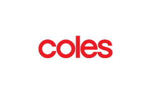 Coles supermarket red logo – official brand and recharge partner