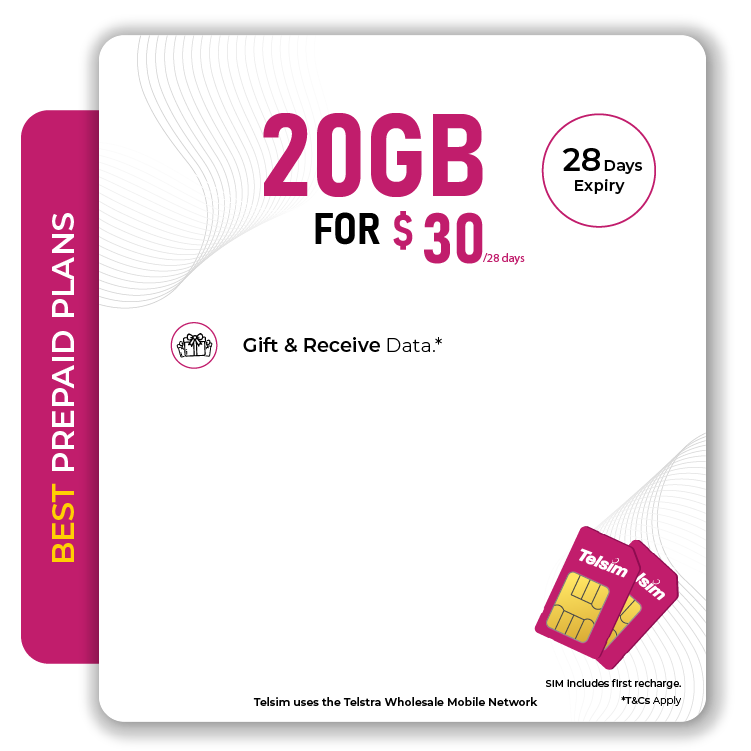 Telsim 20GBDataOnlyPlan - Telsim