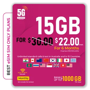 15GB SIM Only Plan